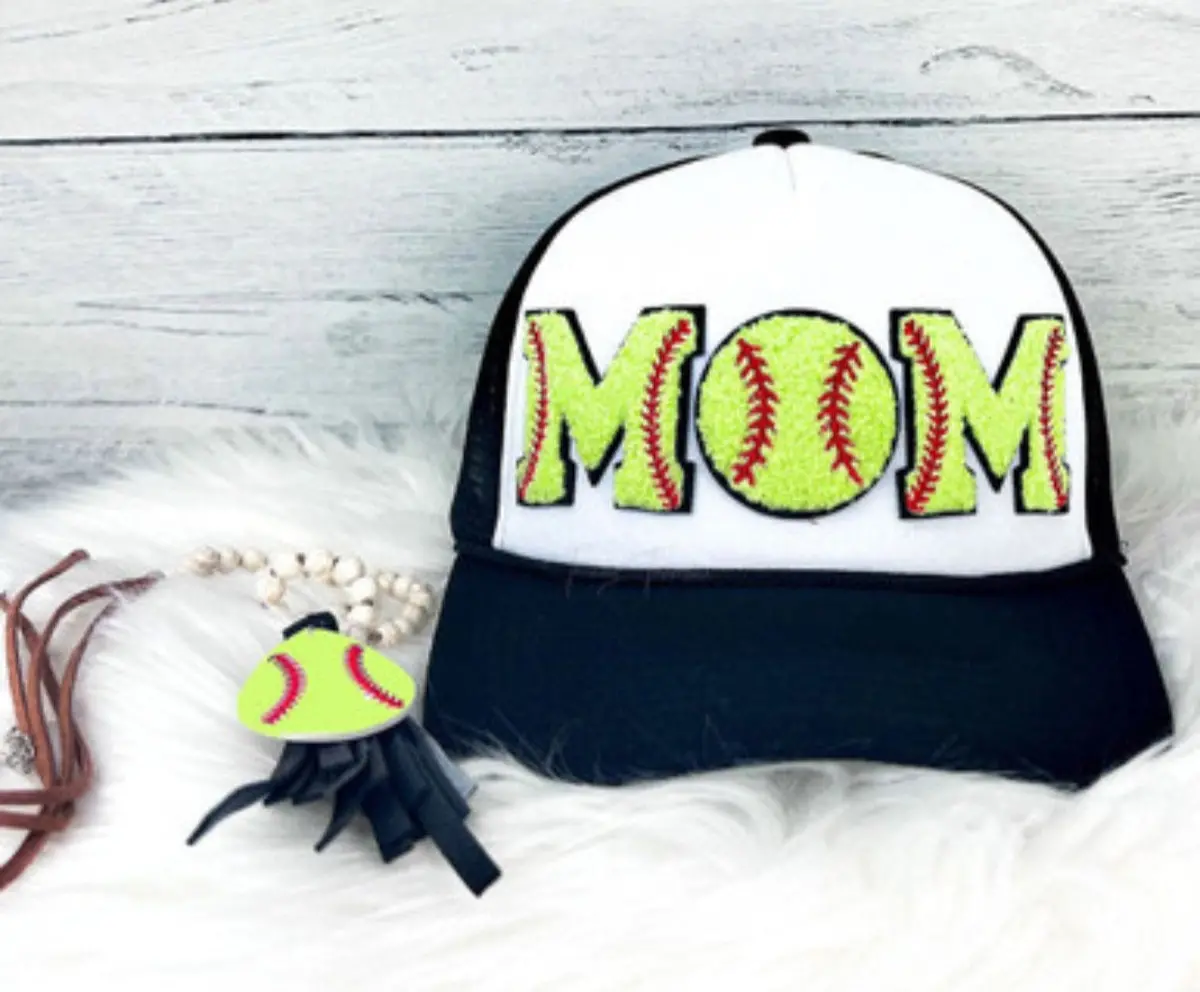 Baseball & Softball Mom Trucker Caps 1