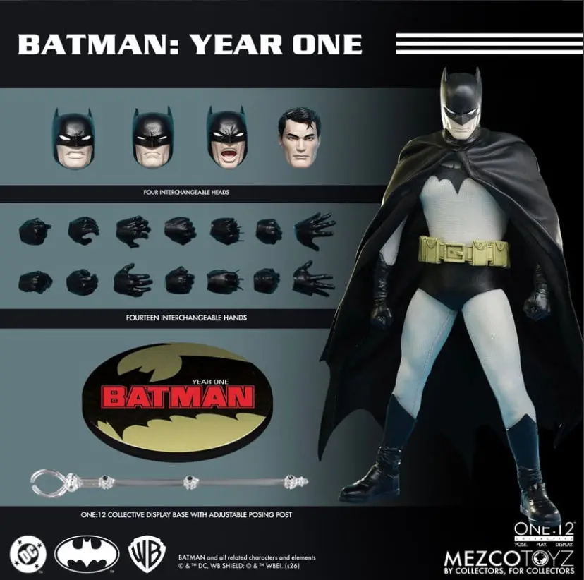 Pre-Order (Deposit) - Mezco One12 Batman Year One 6-Inch Figure 1