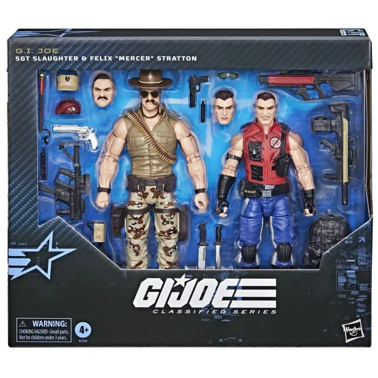 Gi Joe Classified Sgt Slaughter And Felix Mercer 2 Pack 1
