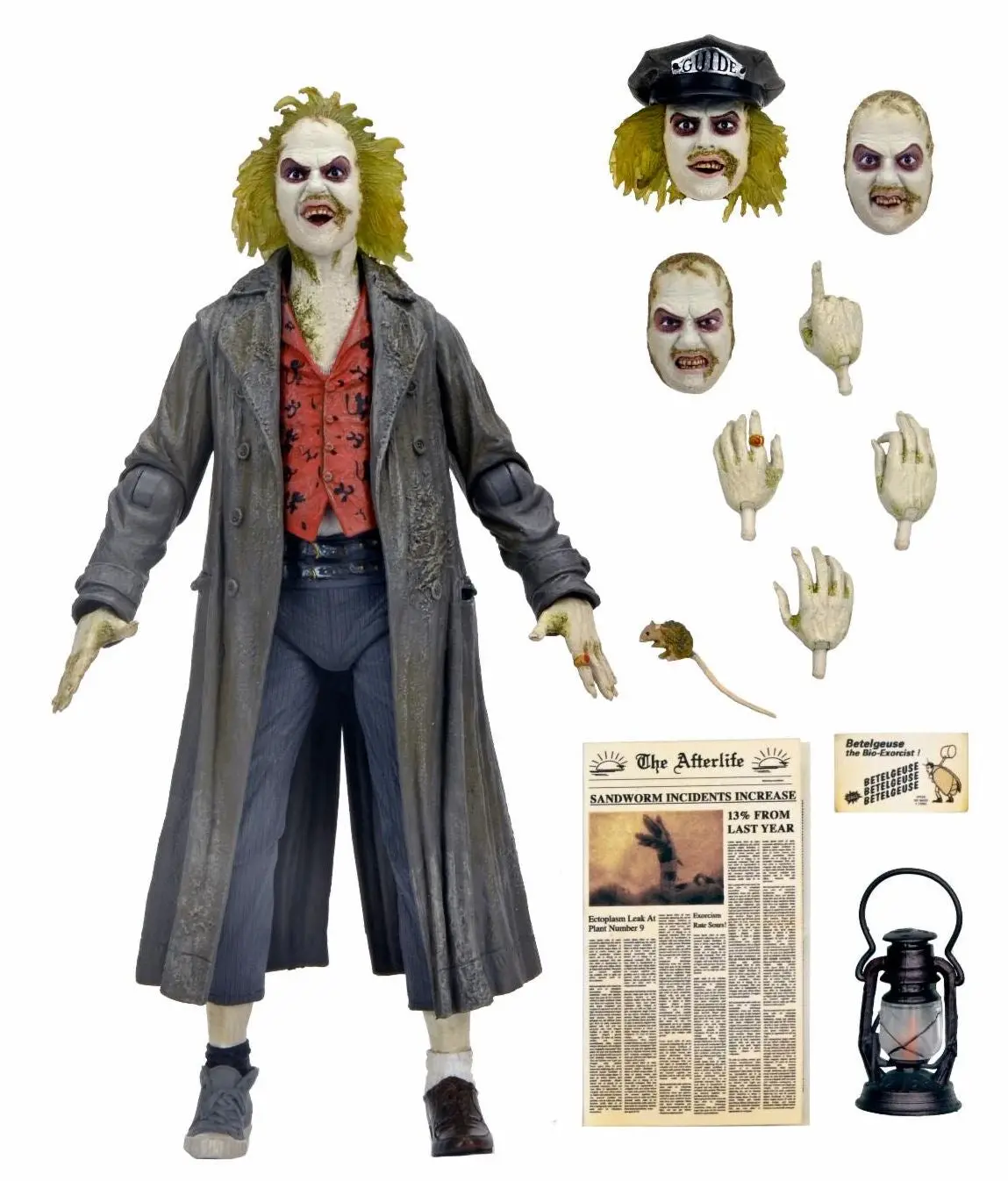 Pre-Order (Deposit) - Neca Beetlejuice (1988) 7" Scale Action Figure - Ultimate Beetlejuice: Tour Guide “The Bio-Exorcist” 1