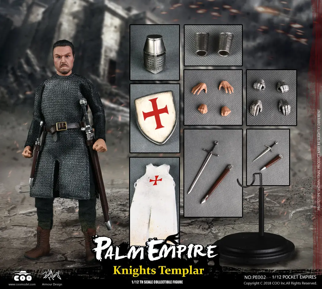 Palm Empire (Templar Knight) 1/12 Scale Figure 1