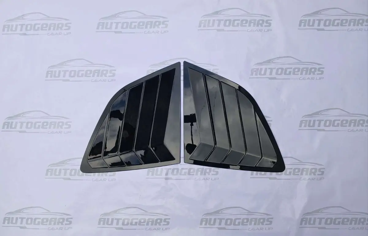 Honda Crv Cr-V (2024 - 2026) Rear Window Shutter Cover Piano Black 1