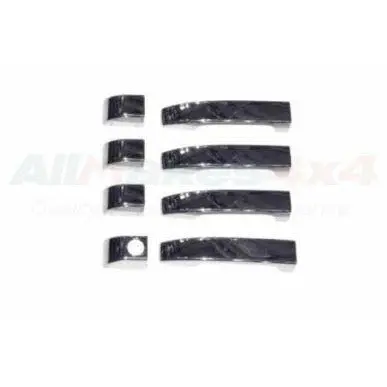 Chrome Door Handle Cover Set Key Hole 1