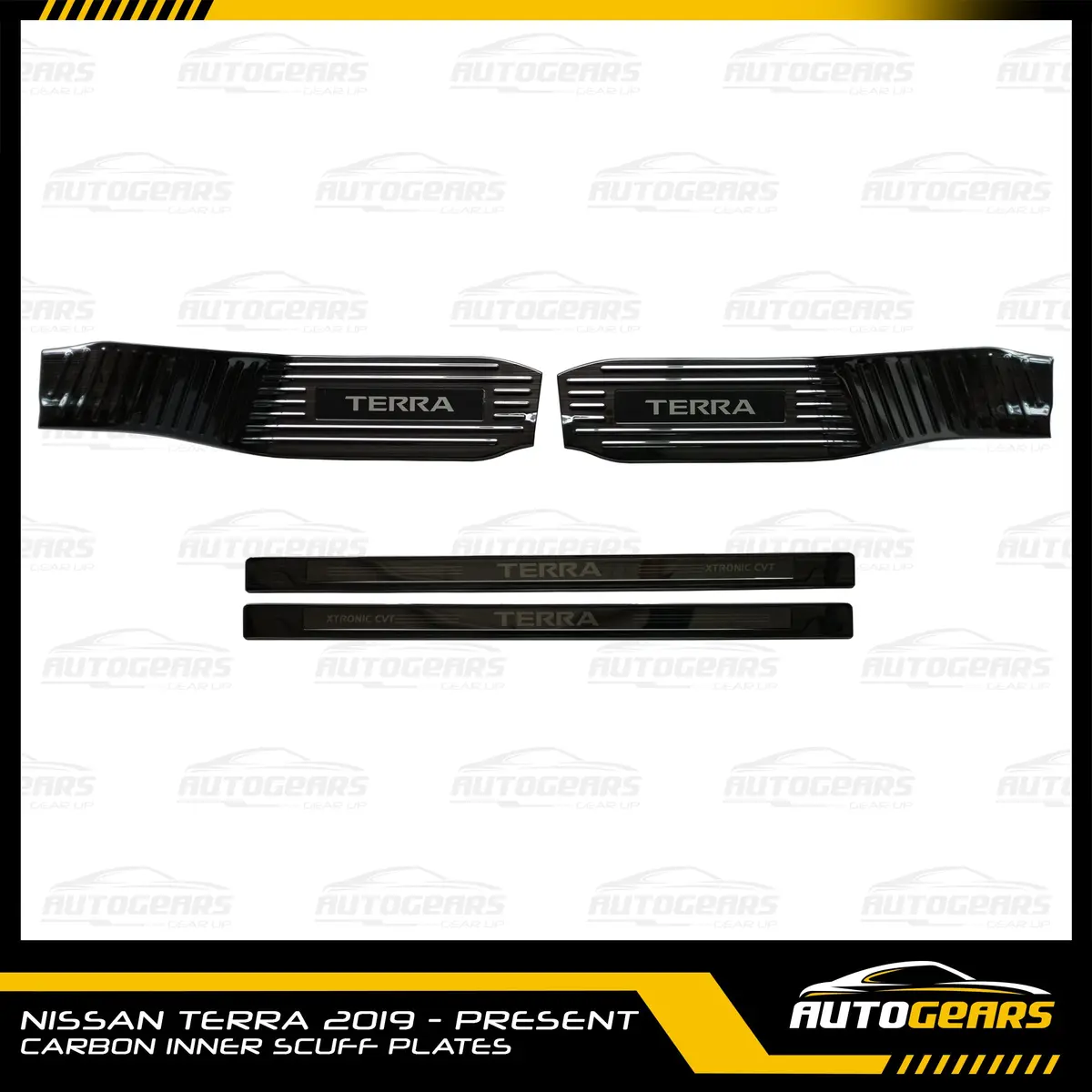 Nissan Terra (2018 - 2026) Inner Scuff Plates 1