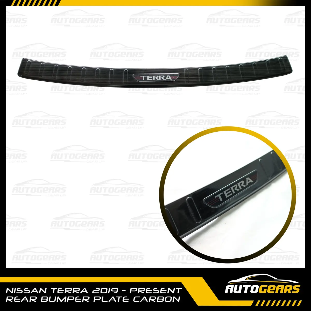 Nissan Terra (2018 - 2021) Rear Bumper Plate 1