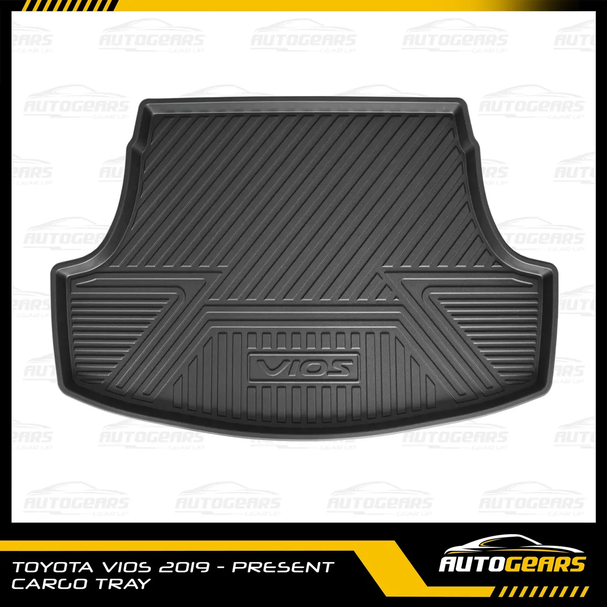Toyota Vios (2019 - 2026) Trunk Tray | Cargo Tray 1
