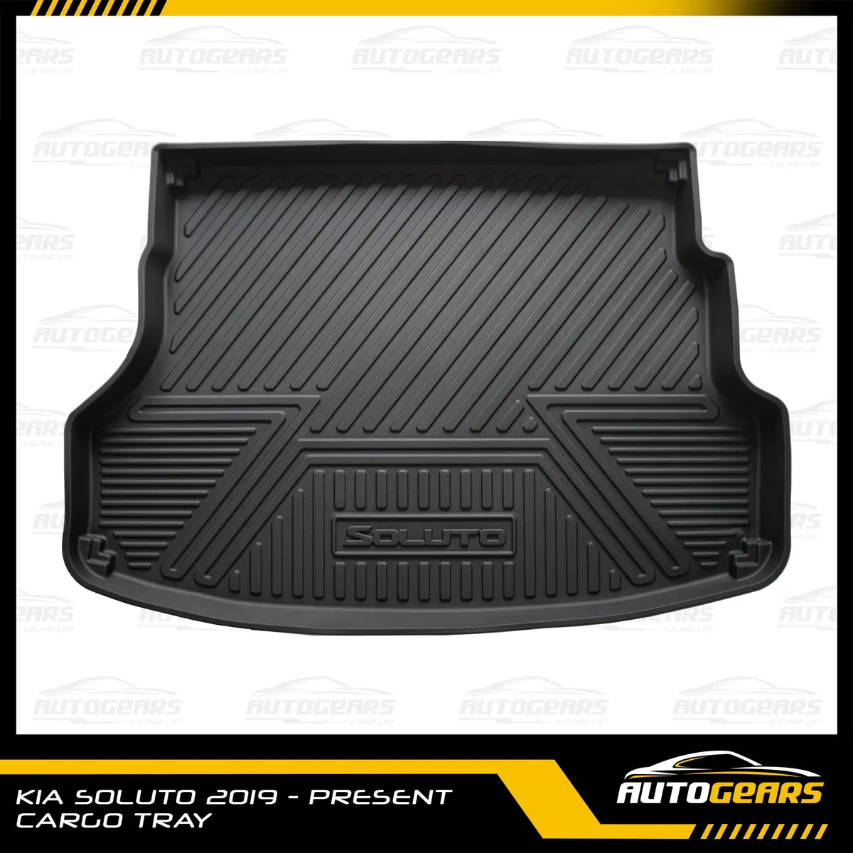 Kia Soluto (2019 - 2026) Trunk Tray | Cargo Tray 1