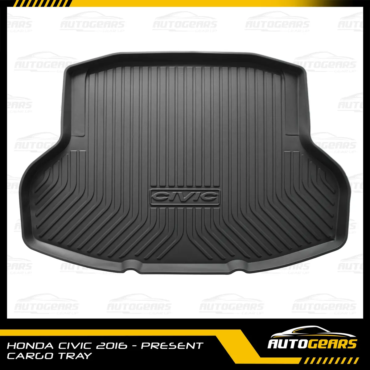 Honda Civic (2016 - 2021) Trunk Tray | Cargo Tray 1