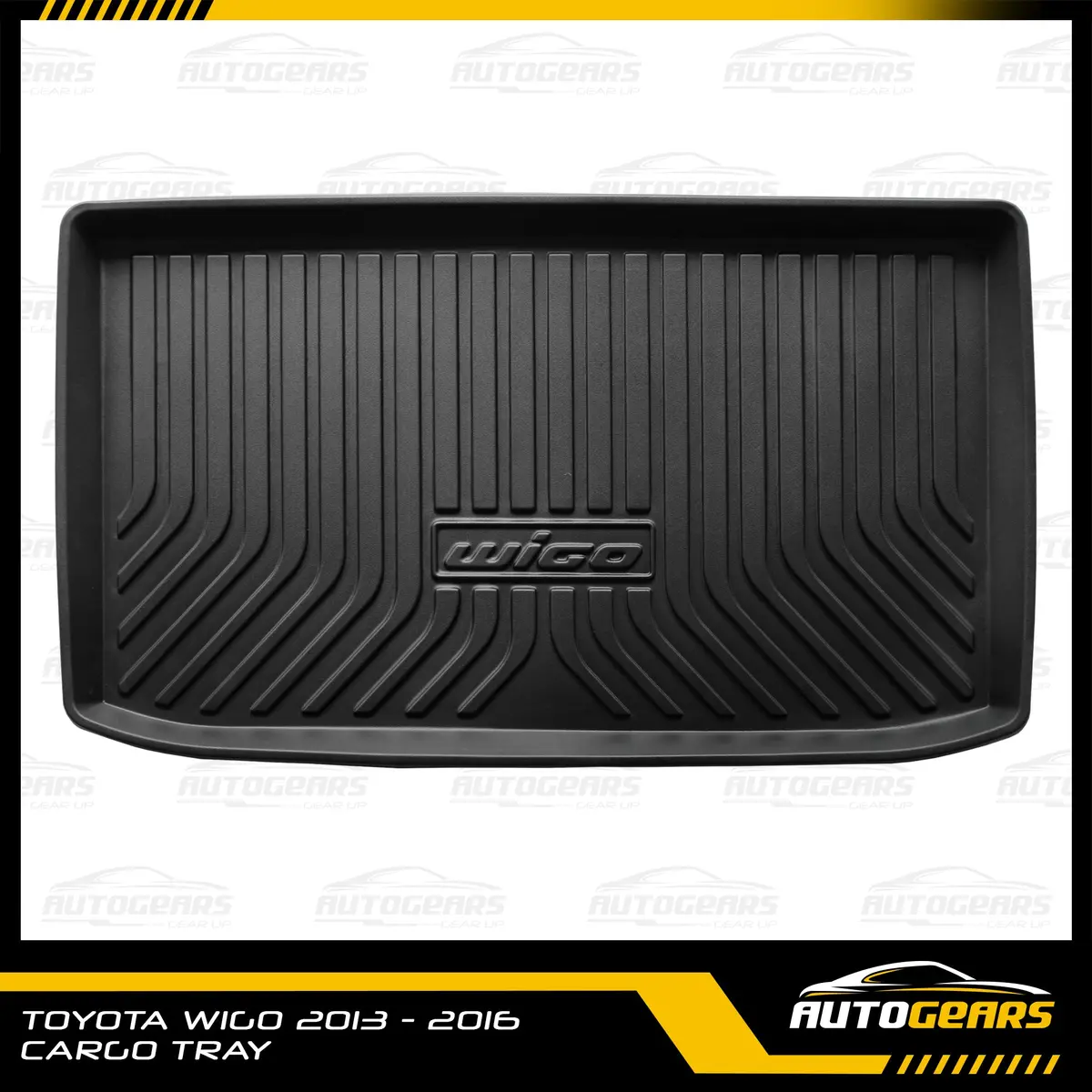 Toyota Wigo (2013 - 2016) Trunk Tray | Cargo Tray 1