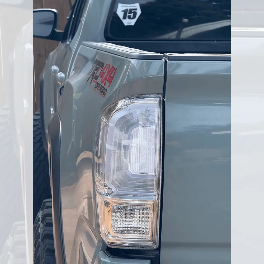Clear Tail Lights Fits 2016-2023 Toyota Tacoma 1