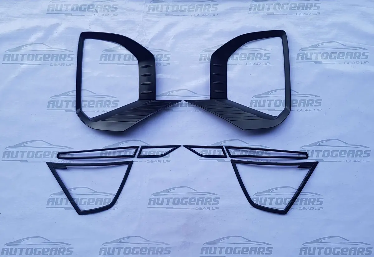 Hyundai Creta (2022 - 2024) Headlight & Tail Light Cover Matte Black 1