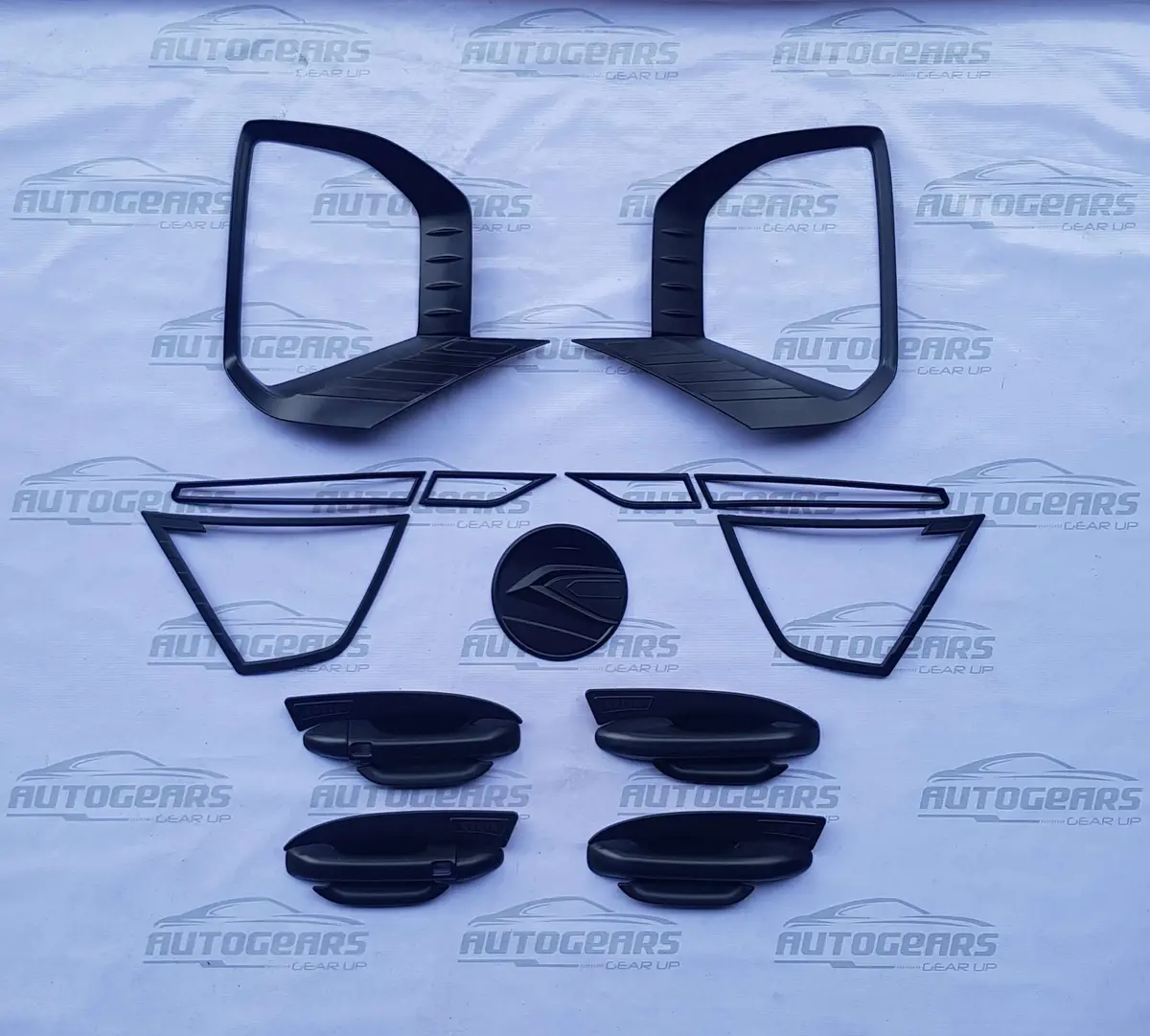 Hyundai Creta (2022 - 2024) Matte Black Garnish Set 1