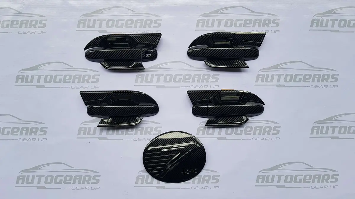 Subaru Crosstrek (2023 - 2026) Door Bowl, Door Handle And Gas Tank Cover Carbon 1