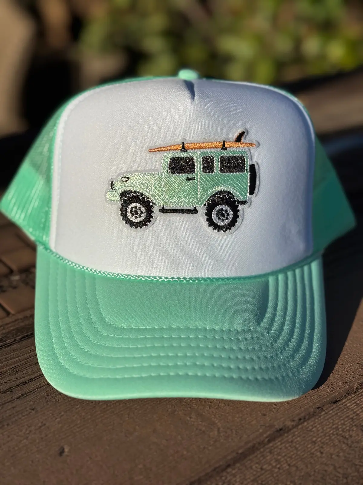 Off Roadin’ Jeep Trucker Hat 1