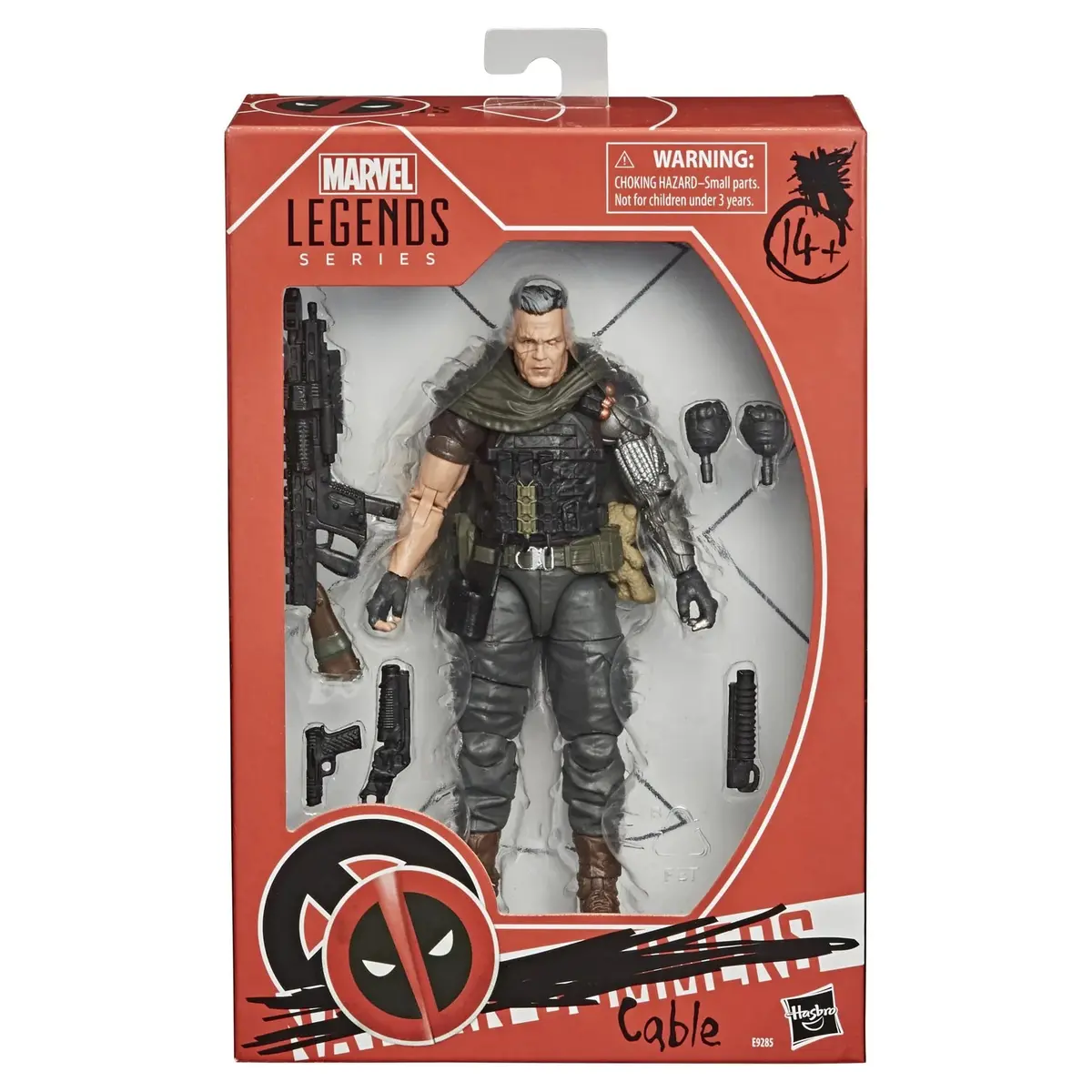 (Dented Box) Marvel Legends Deadpool 2 Cable 6” Figure 1