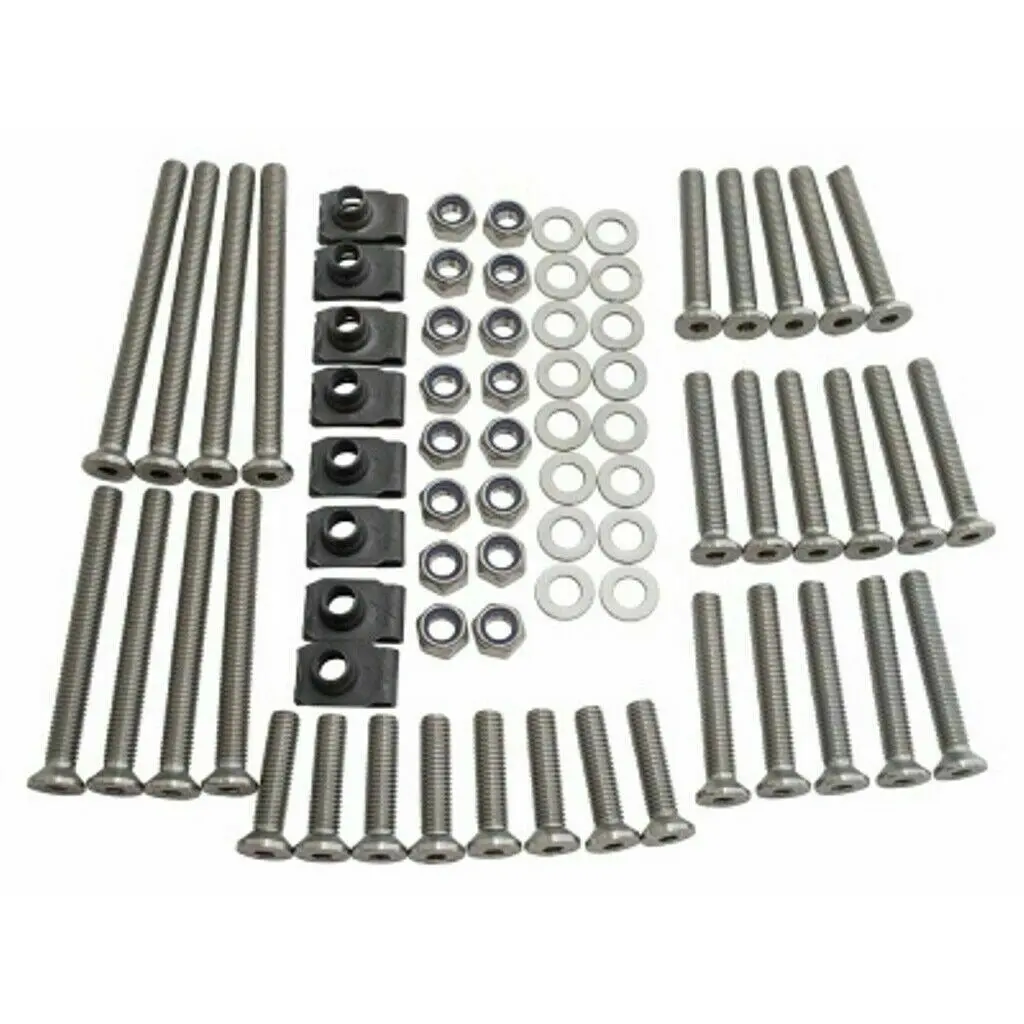 Stainless Steel Bolt Kit  (Four Door) 1