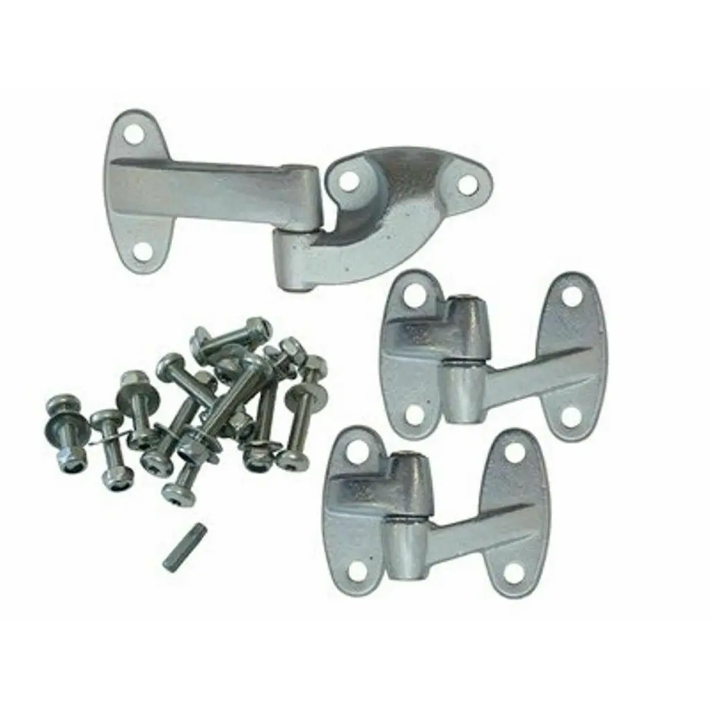 Rear End Door Hinge Kit With Ss Puma Style Fixings 1