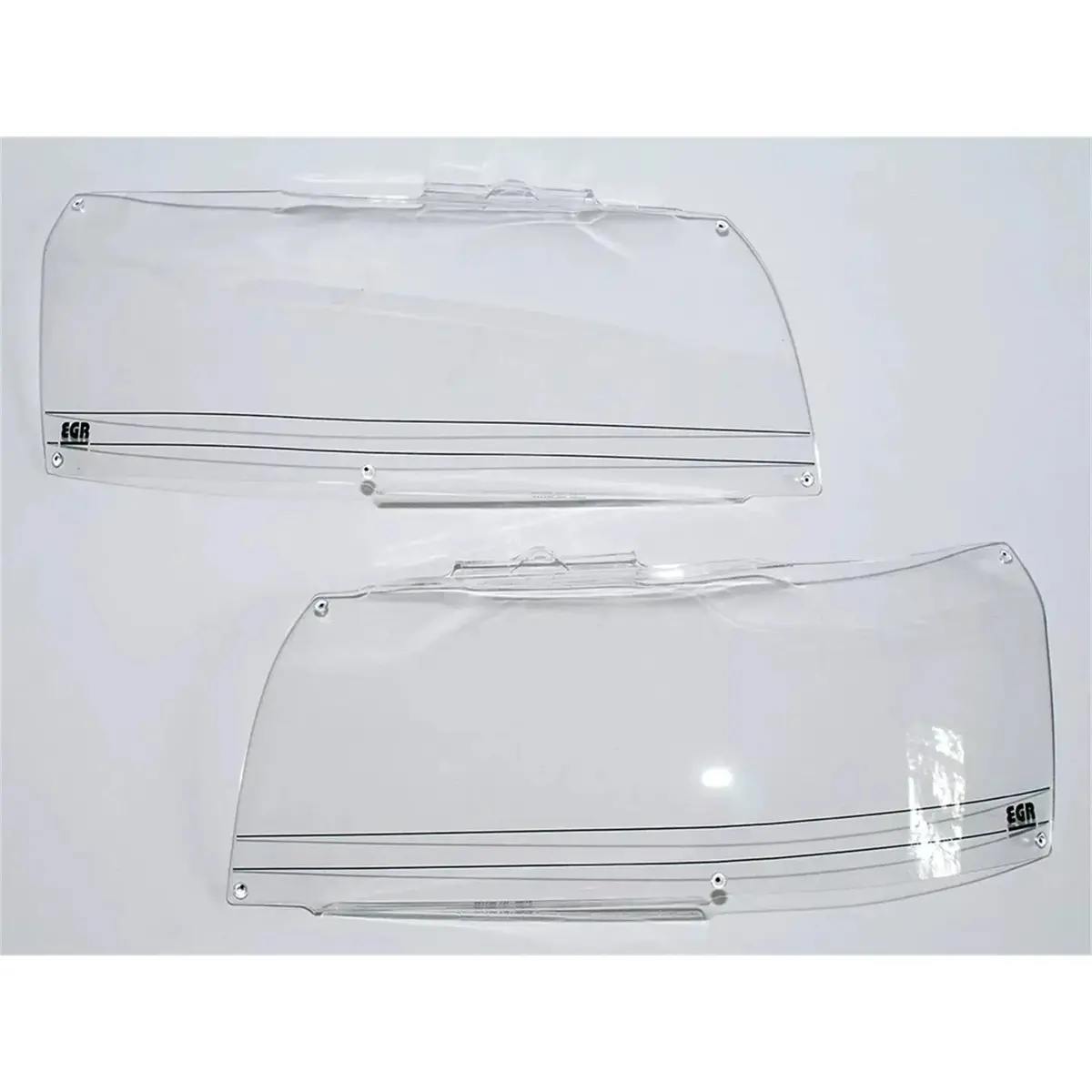 Front Clear Acrylic Headlamp Guards Protectors 1