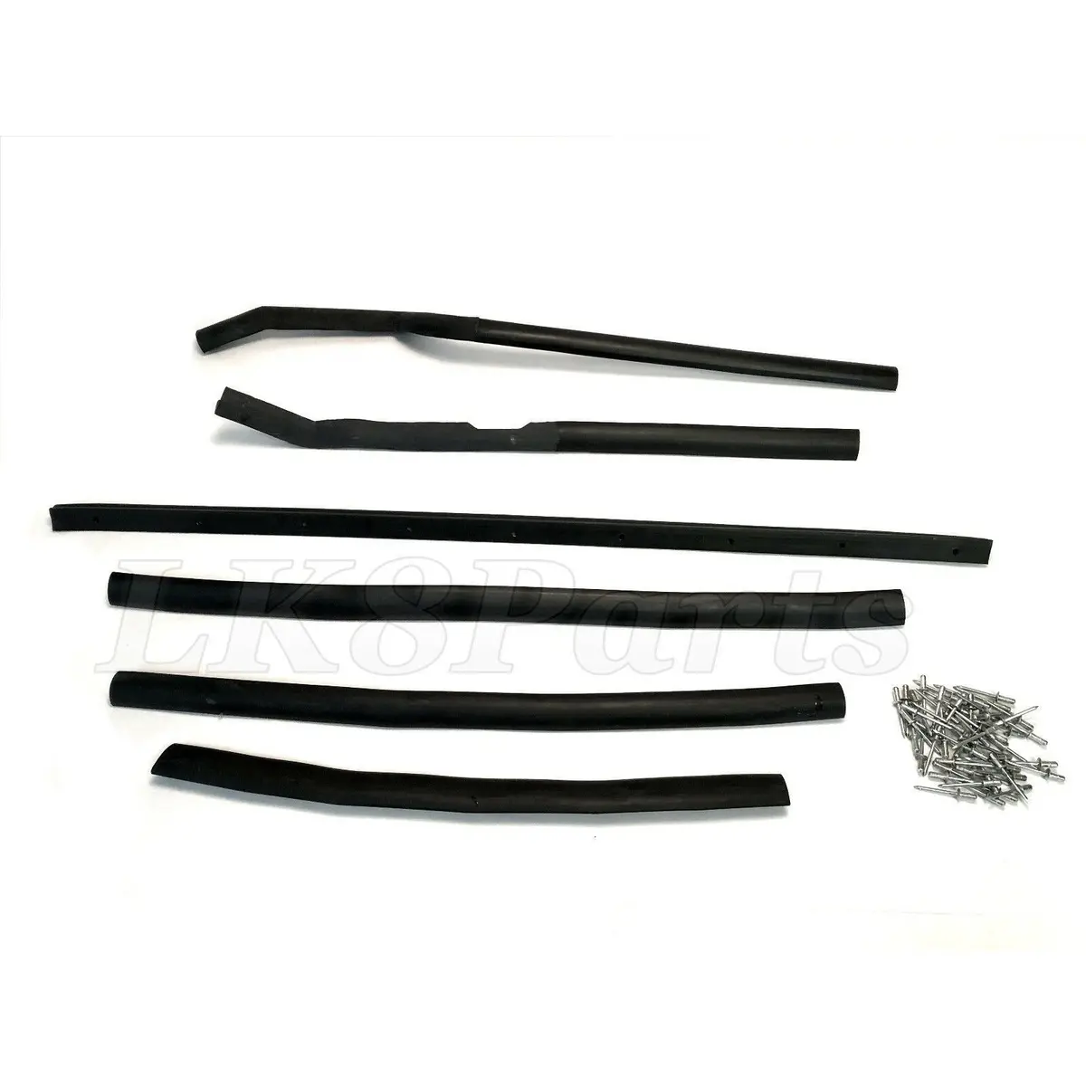 Front Door Seal Kit Rh Right Hand With Rivets New 1