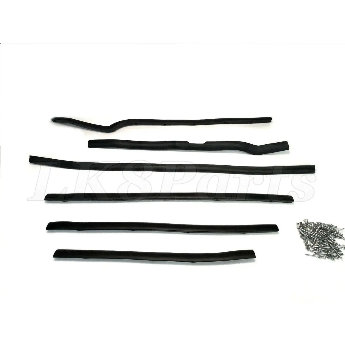 Front Door Seal Kit Lh Left Hand With Rivets New 1
