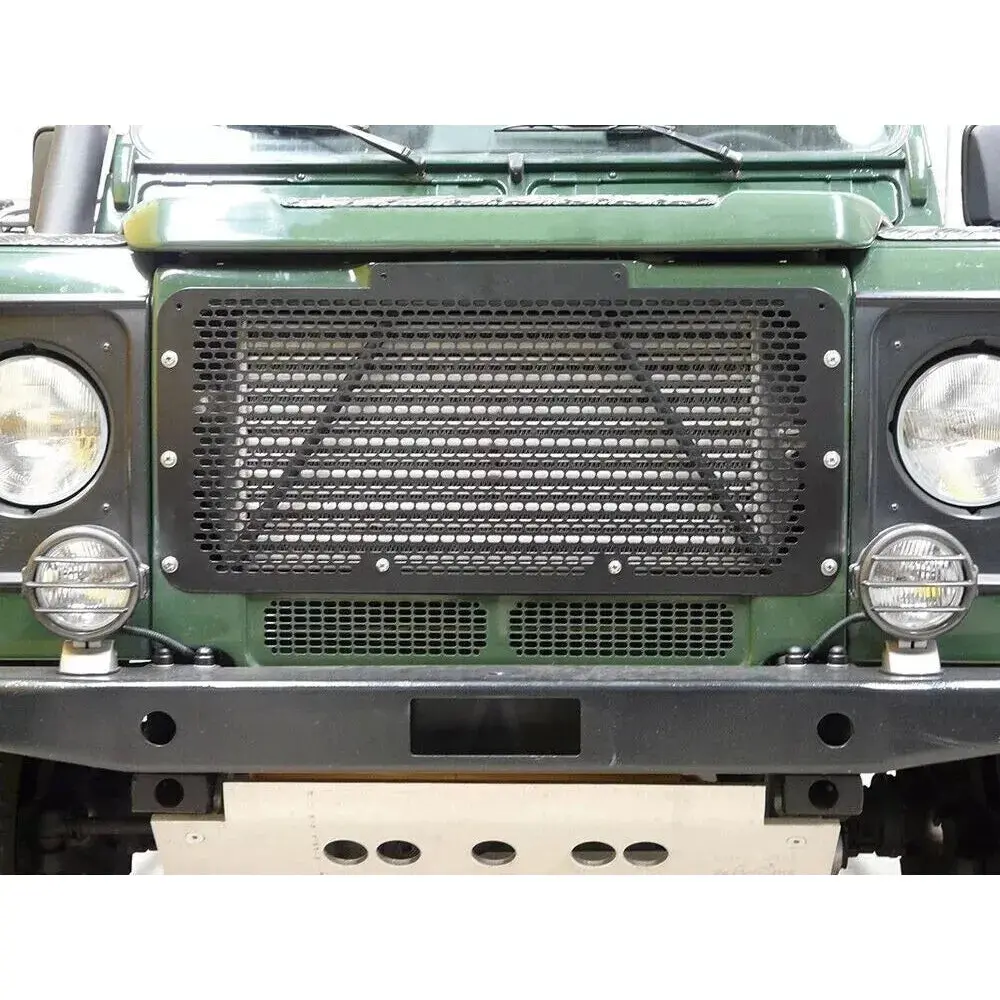 Stainless Steel Front Grille Black Powder Coated 1