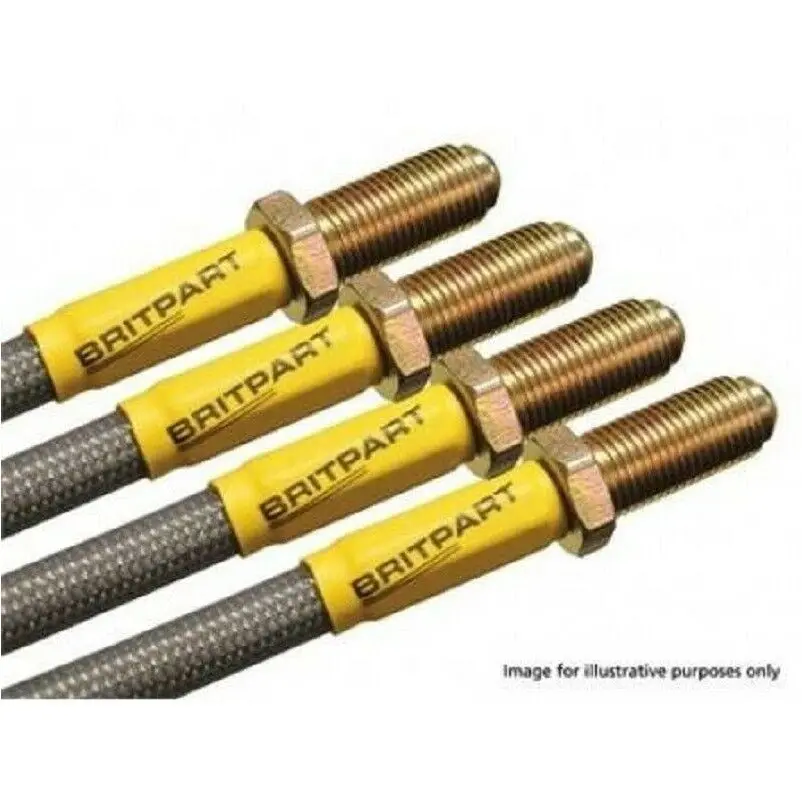 Sts+40Mm Braided Brake Hose Kit 1