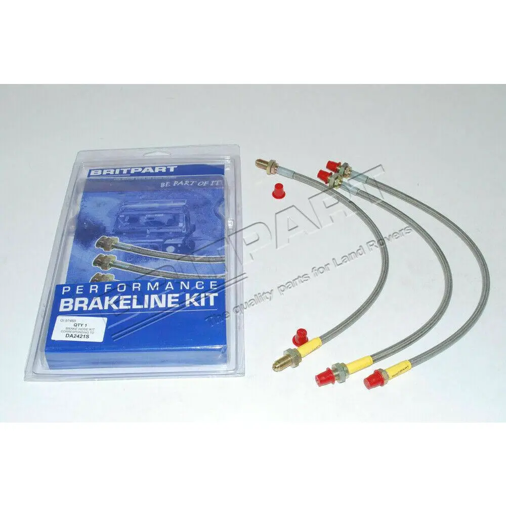 Stainless Steel Brake Hoses Kit Standard Length Lwb 1
