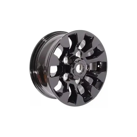 16'' Black Sawtooth Alloy Wheel 1
