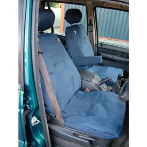 Waterproof Front Seat Covers Set Grey 1
