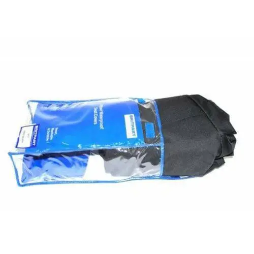 Front Waterproof Seat Covers Black 1