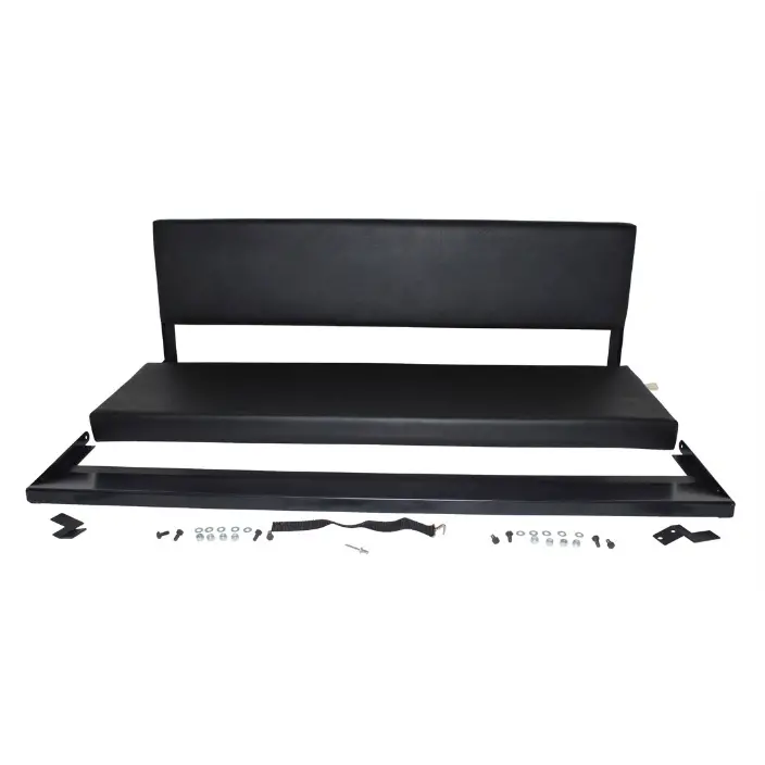 Rear Bench Seat Black Vinyl 1200Mm 1