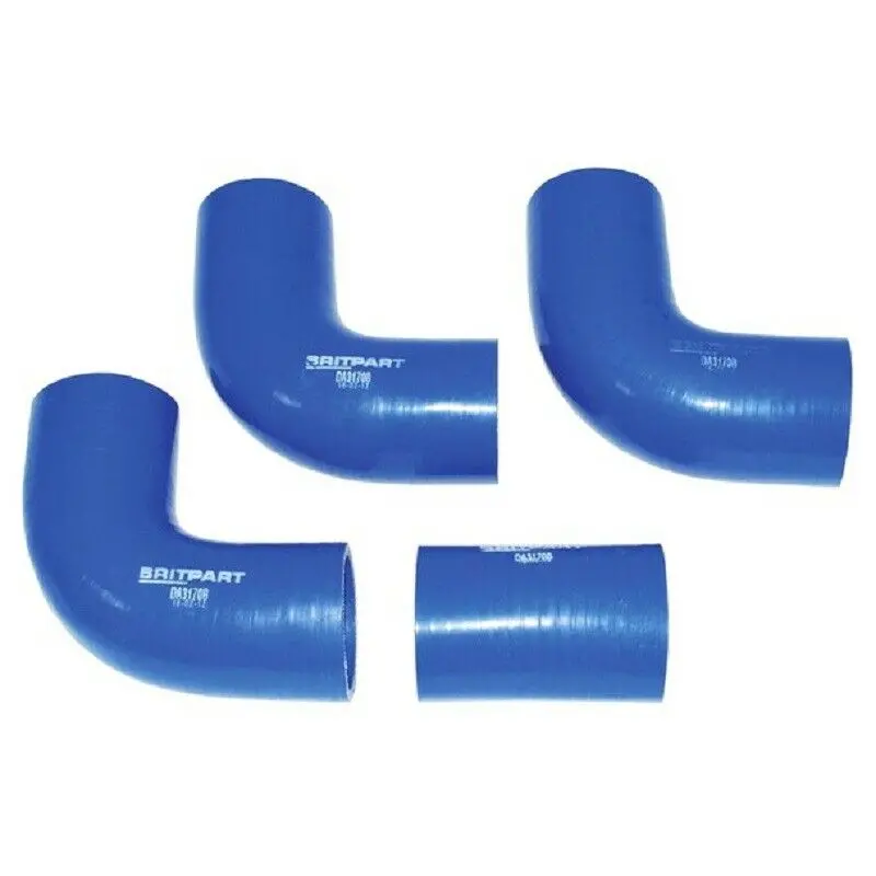 Intercooler Silicone Hose Set 4Pcs 1