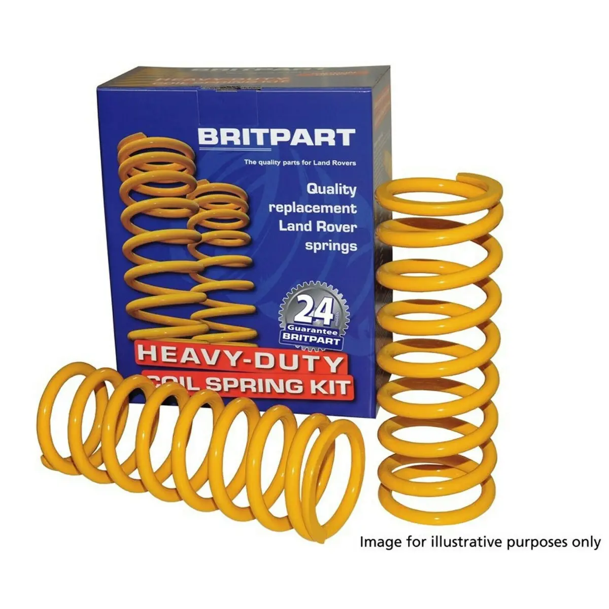 Britpart Performance Front Coil Springs - Standard Height 1
