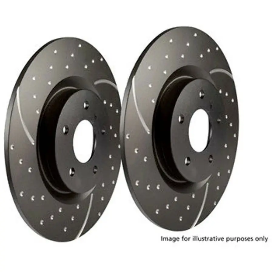 Ebc Performance Rear Brake Discs New 1