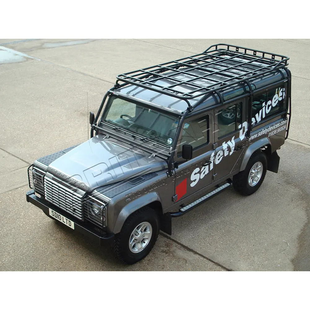 Defender 110 Full Length Roof Rack - Safety Devices 1