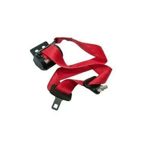 Oem Red Seat Belt Type Approved 1