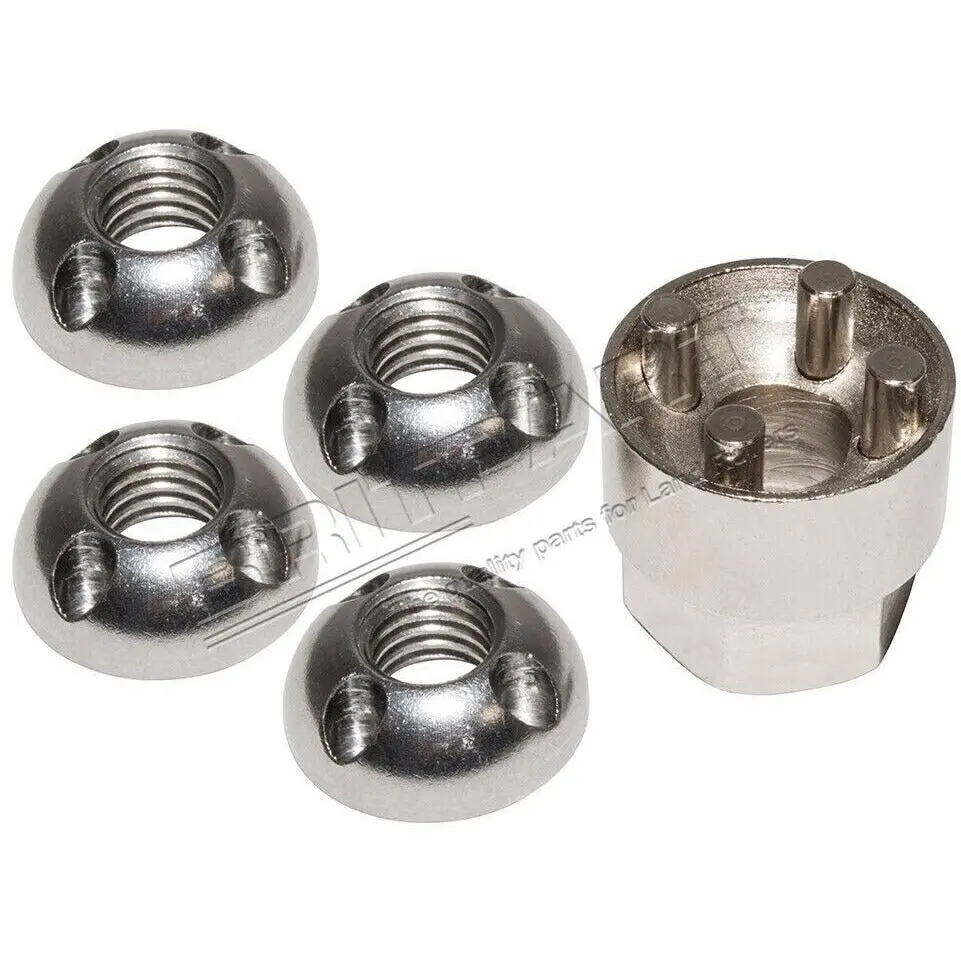 Tamper Proof M6 Nut Set 1
