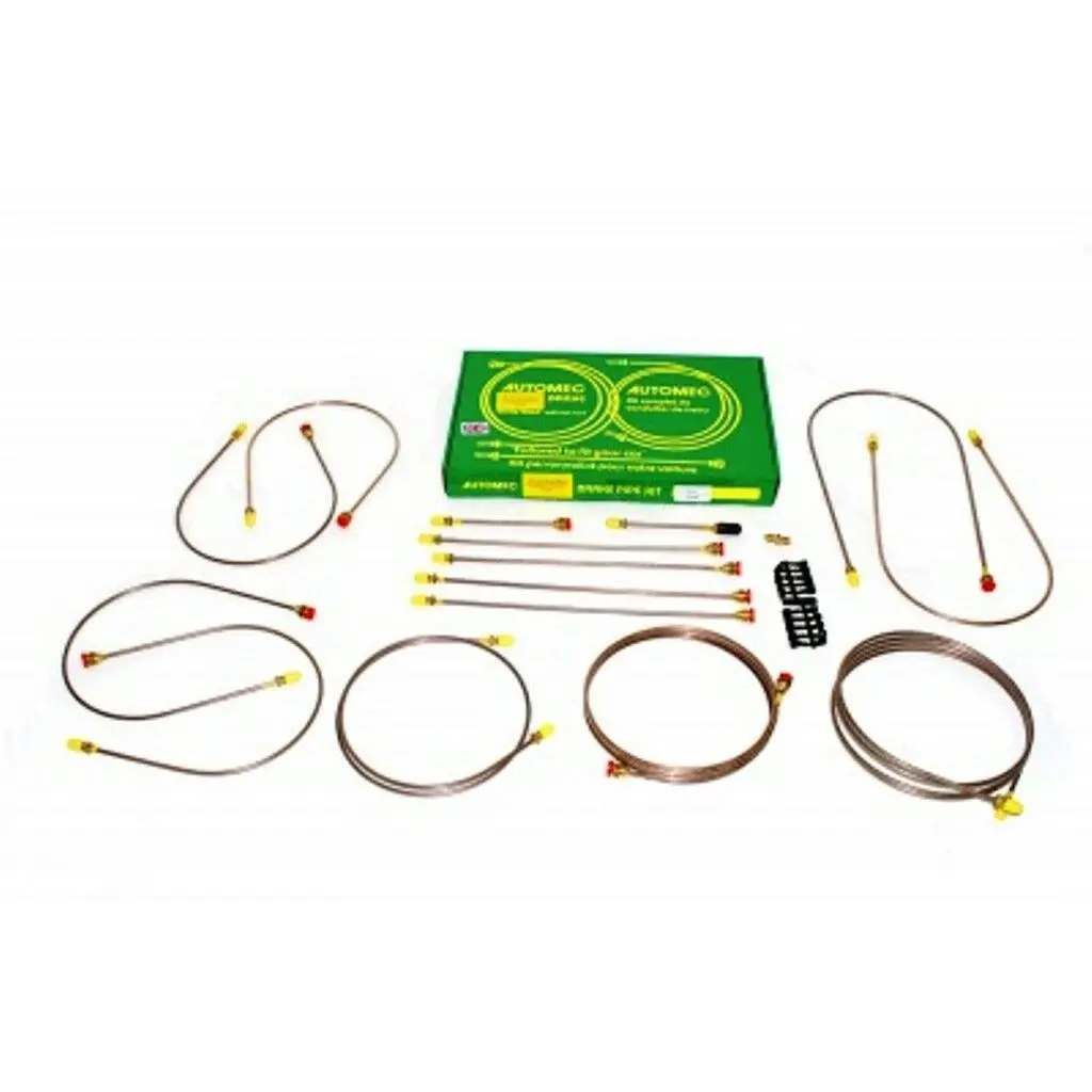 Ready Made Brake Pipe Set Abs Front Valve & Bypas Lhd Da7436 1