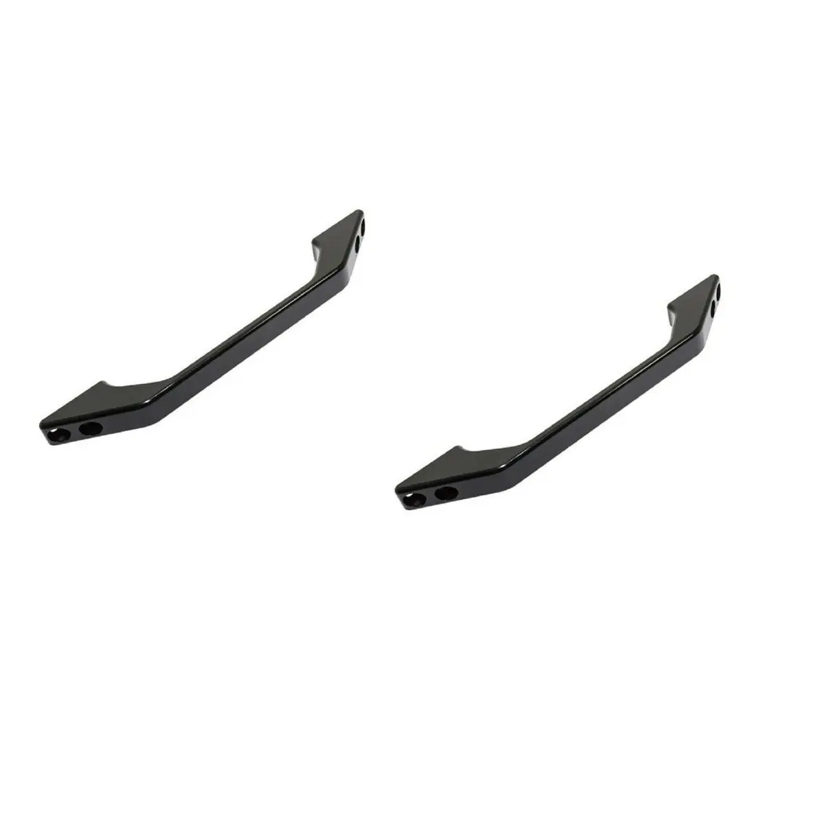 Interior Grab Handle Black Anodised Aluminium Pair 1