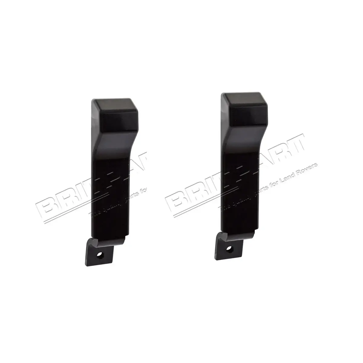 Da8943-Door Lock Plungers Button Black Anodised Aluminium For Defender 1