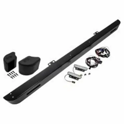 Front Bumper With Led Lights, Rubber End Caps Da9500xs New 1