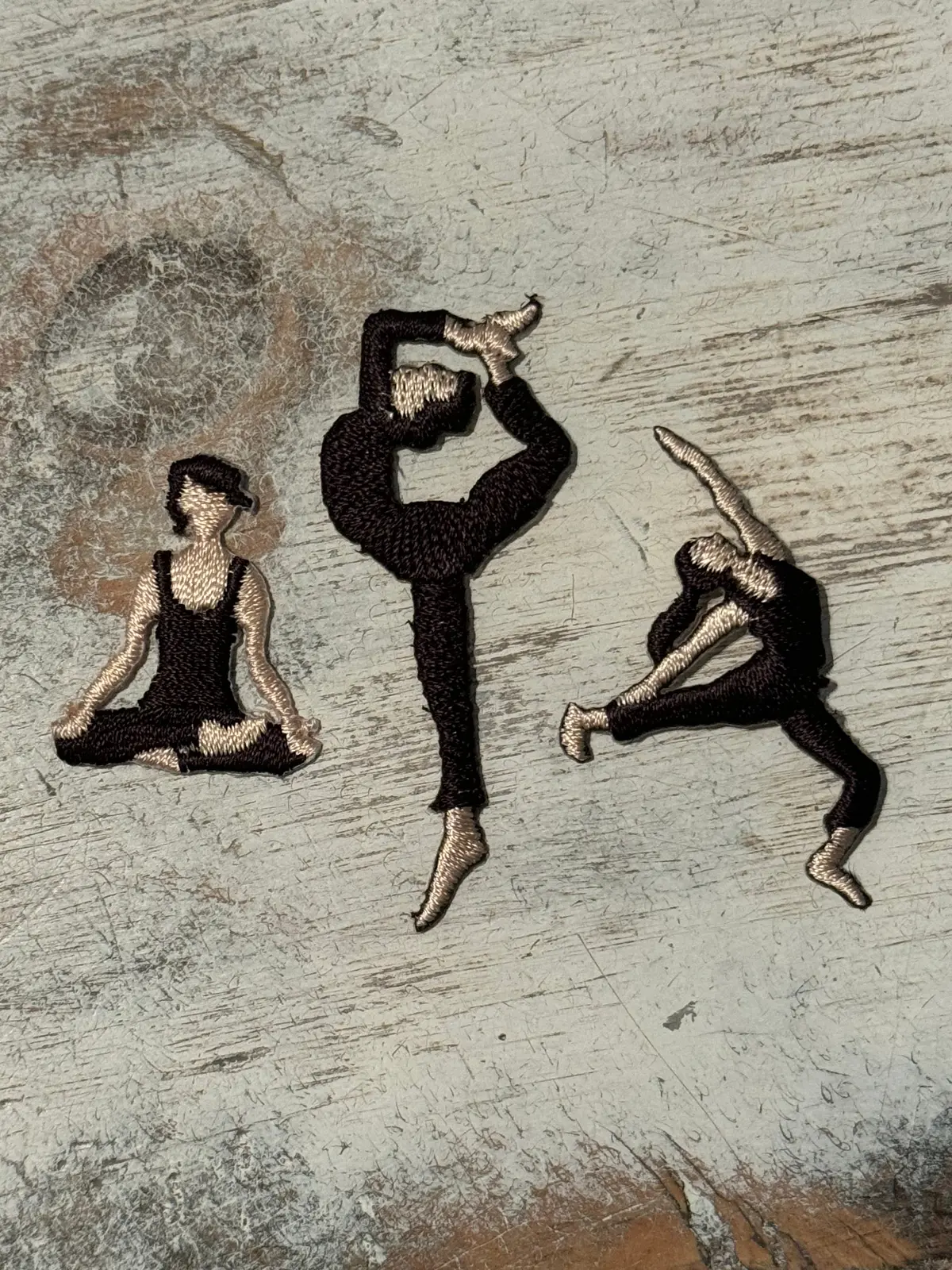 Yoga Dance Iron On Patches 1