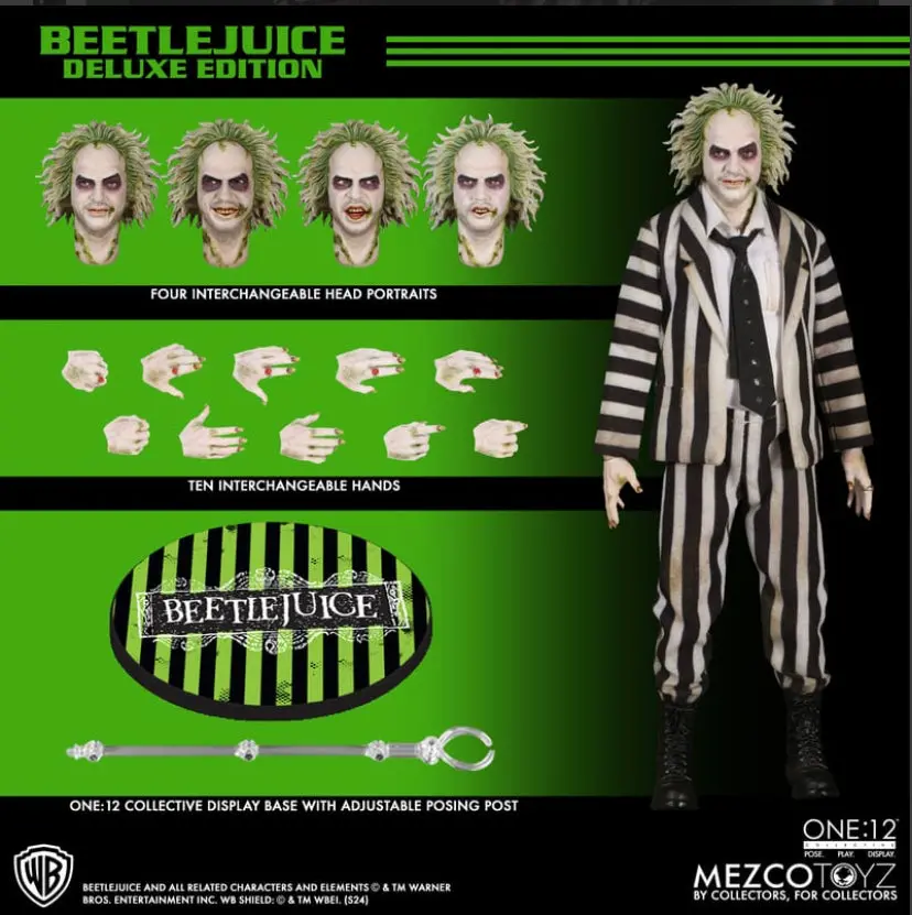 Mezco One12 Beetlejuice Deluxe Figure 1