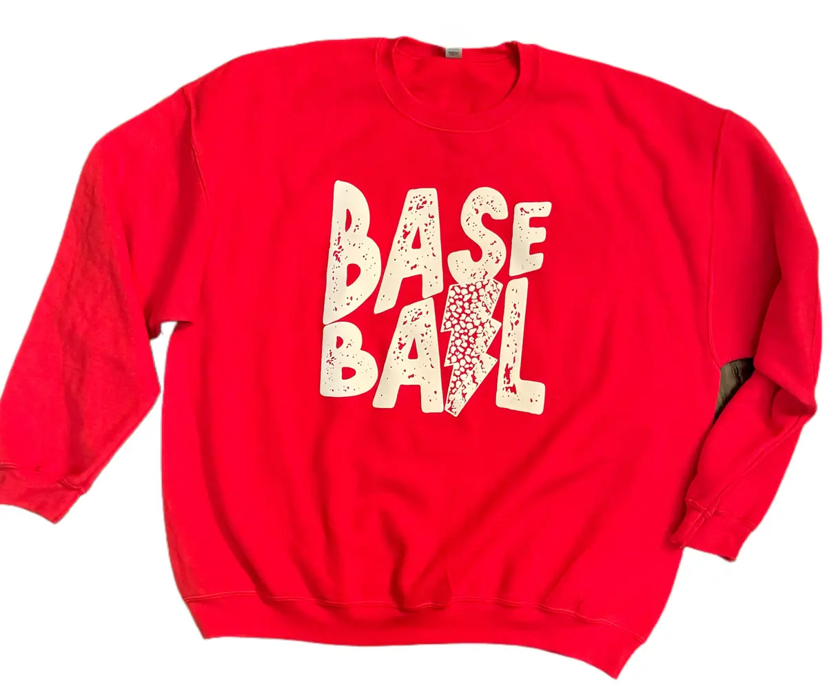 Baseball Bolt Sweatshirt 1
