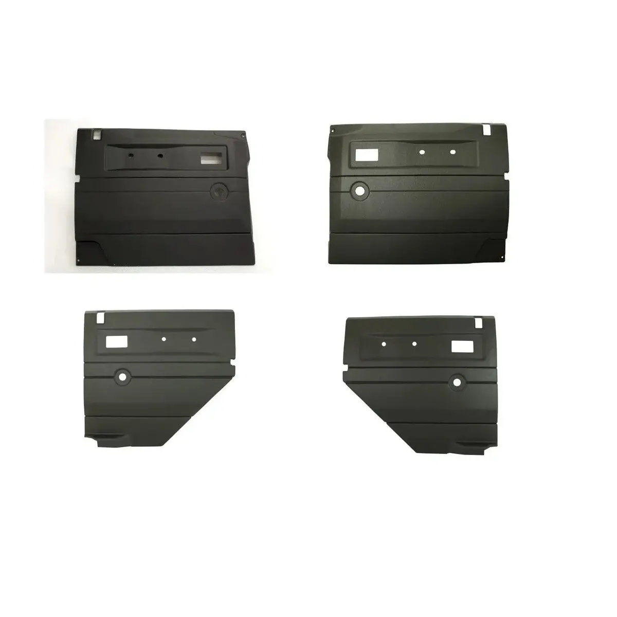 Complete Set Of Door Cases Manual Lift In Black For Defender Up To 2007 1