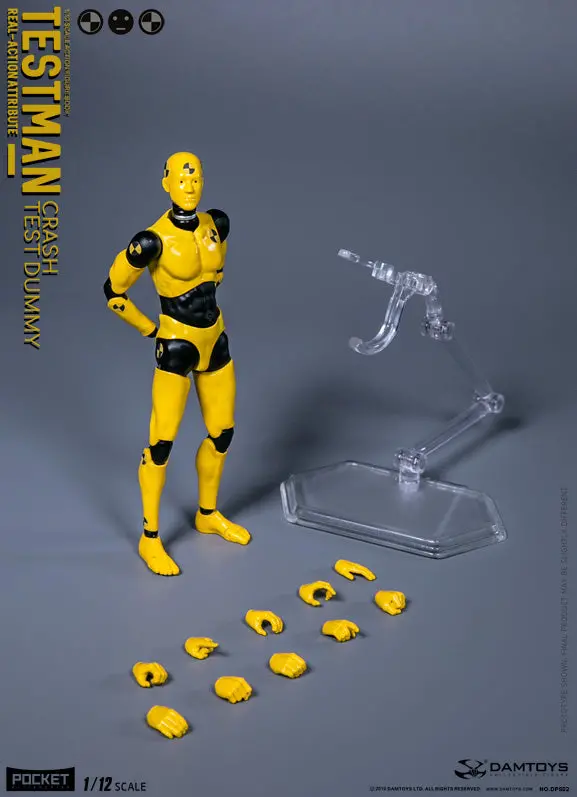 Damtoys 1/12 “Testman” Dps02 Action Figure 1