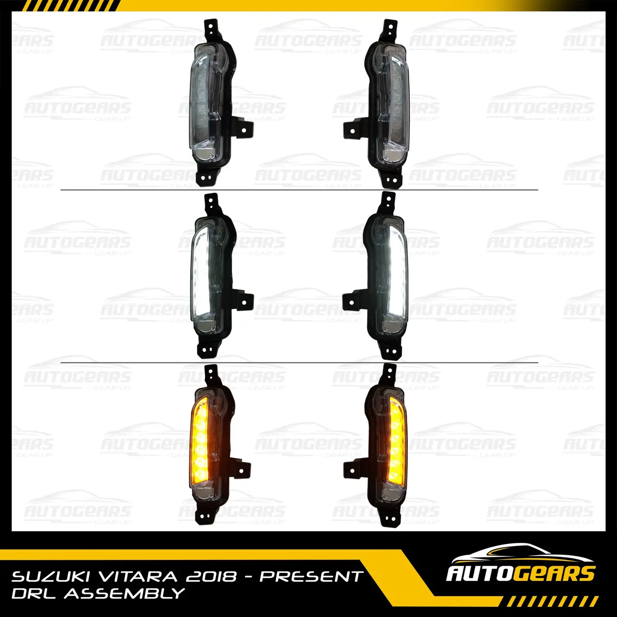 Suzuki Vitara (2017 - 2022) Drl Assembly With Sequential Lights 1