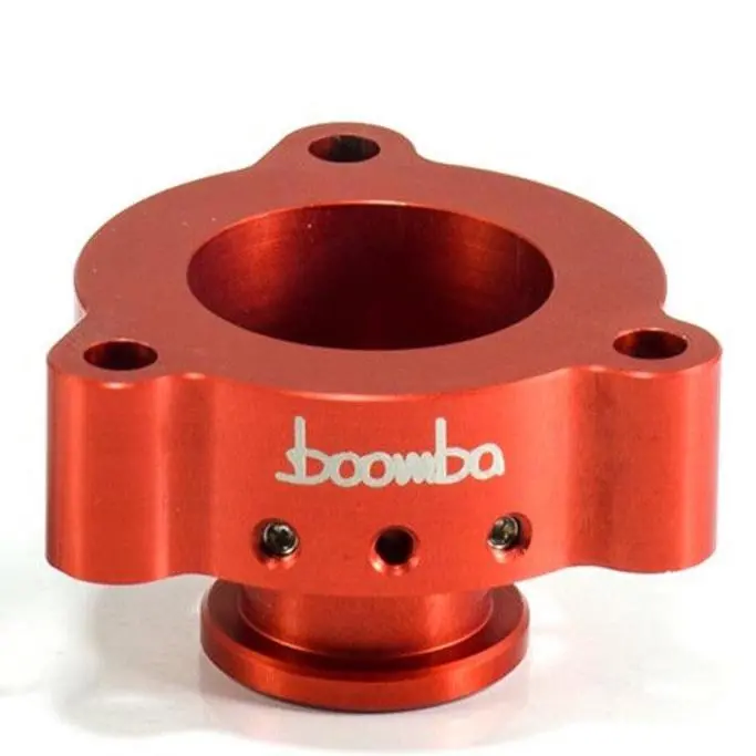 Boomba Racing 3.0L Adjustable Blow Off Valve Adapter For Ford Bronco Raptor & Ranger Raptor - Red 1