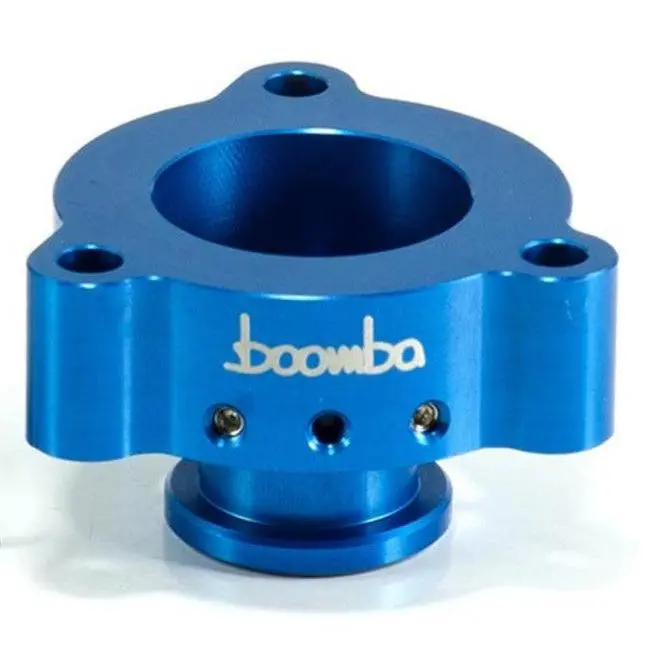 Boomba Racing 2.3L & 2.7 Adjustable Blow Off Valve Adaptor For Ford Bronco, Ranger & More - Blue 1