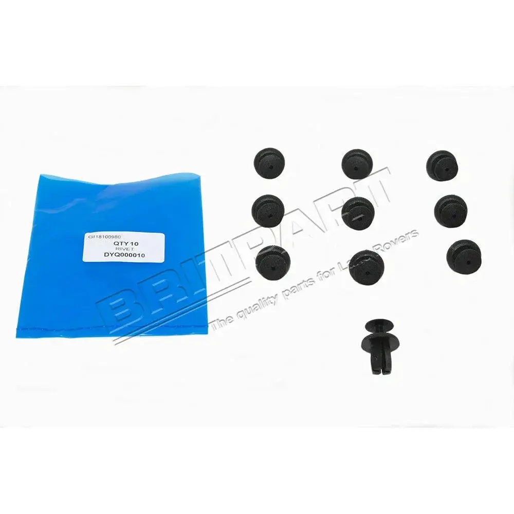Dyq000010-Scuttle Panel Plenum Grille Rivets X10 1
